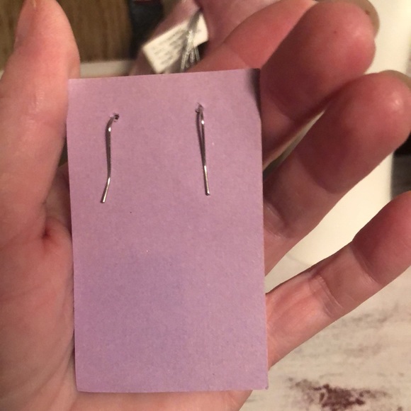 Adorable Mickey Mouse Faux Silver Key Earrings - Picture 5 of 5